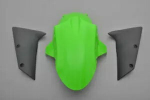 フェンダー フロント グリーンカワ KAWASAKI ZX10R ZX-10R ZX10-R ZXT00D 2006-2007- Fenders front gr..