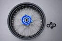 リム/スポーク フロント ホイール スーパーモト ブルー ヤマハ YZF 450 2009-2013 3.5''x17''- Rim / spokes front wheel Supermoto blue Yamaha YZF 450 2009-2013 3.5''x17''-(2)
