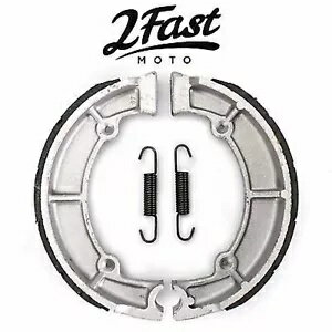 リア水溝ブレーキシュー Kawasaki EN450、EN500、ZL600 41048-1070 Rear Water Grooved Brake Shoes For Kawasaki EN450, EN500, ZL600 41048-1070