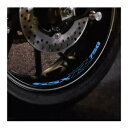 アクアインナーストライプデカールホイールステッカースズキ GSXR 750 92-23 Aqua Inner Stripe Decal Wheel Stickers For Suzuki GSXR 750 92-23