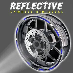 ドット反射ホイールリムステッカー Kawasaki Z650 17-21 20 19 18 Dot Reflective Wheel Rim Stickers For Kawasaki Z650 17-21 20 19 18