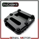 ベース キックスタンド アルミニウム ブラック BAC01D Ducabike Ducati Multistrada 1200 2011 Base Kickstand in Aluminium Black BAC01D Ducabike Ducati Multistrada 1200 2011(2)
