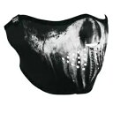 Zan ネオプレン ハーフフェイスマスク ゴーストスカル WNFM409H Zan Neoprene Half Face Mask - Ghost Skull WNFM409H
