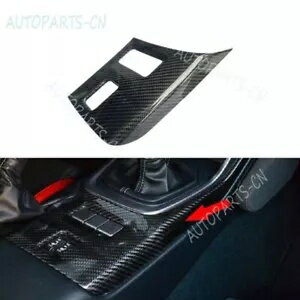 ドライカーボンファイバーシート加熱ボタンカバートリムトヨタ GR86/スバル BRZ 22-24 Dry Carbon Fiber Seat Heating Button Cover Trim For Toyota GR86/Subaru BRZ 22-24
