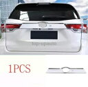 15-18 トヨタ ハイランダー クローム リアトランク ドア テールゲート カバー トリム ガーニッシュ用 For 15-18 TOYOTA Highlander Chrome Rear Trunk Door Tail Gate Cover Trim Garnish