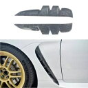 鍛造カーボンファイバーサイドフェンダーエアベントトリムトヨタ GR86 スバル BRZ 2022+ Forged Carbon Fiber Side Fende...