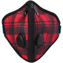 RZマスク M2N レッドチェック柄 LG 25417 RZ Mask M2N Red Plaid LG 25417