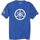Factory Effex ヤマハ音叉 T シャツ - ロイヤル ブルー - 2X-Large 17-87278 Factory Effex Yamaha Tuning Fork Tee Shirt - Royal Blue - 2X-Large 17-87278