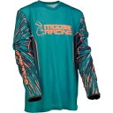 Moose Racing ユース アグロイド オートバイ レース ジャージ - ブルー/オレンジ - L 2912-2332 Moose Racing Yout...