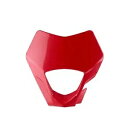 POLISPORT ヘッドライトマスク ガスレッド 8668300002 POLISPORT HEADLIGHT MASK GAS RED 8668300002