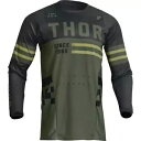 THOR ユース パルス コンバット ジャージ - アーミー - 2XS 2912-2179 THOR Youth Pulse Combat Jersey - ...