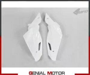 サイドパネル Ufo プラスト ハスクバーナ Tc 3??10 2008 - 2013 ホワイト GG-HO-HU-SU Side Panels Ufo Plast For Husqvarna Tc 310 2008 - 2013 White GG-HO-HU-SU