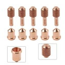 10 個 420120 電極 420118 ノズル PMX 30XP プラズマ切断消費量用 10 Pcs 420120 Electrode 420118 Nozzle for PMX 30XP Plasma Cutting Consumption-(2)