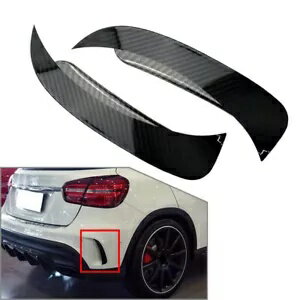 リアバンパースプリッターカナードエアベントトリム ベンツ GLAクラス X156 2013-2020用 Rear Bumper S..