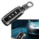 車のキーケースエンクロージャケースカバー 3 ボタン付き Mazda3 CX-5 CX-30- Car Key Case Enclosure Case Cover with 3 Buttons for Mazda3 CX-5 CX-30-(2)