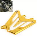 ヤマハ MT-07/FZ07 14-23 ゴールド用 フロントエンジンピニオンカバー チェーン保護フィルム - Front engine pinion cover chain protection film for Yamaha MT-07/FZ07 14-23 gold-(2)