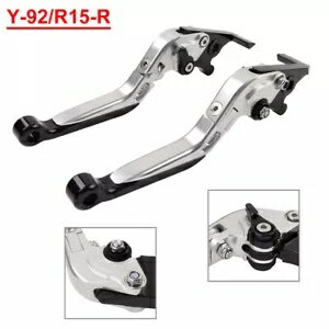 CNC ֥졼 å СޤꤿߤӱĹǽޥ MT-15 M-SLAZ 150-Ŭ CNC Brake Clutch Lever, Folding and Extendable Fit Yamaha MT-15 M-SLAZ 150-