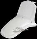 86-90 アフターマーケット ヤマハ BW80 BW 80 ホワイトプラスチックフロントフェンダー DC プラスチック 86-90 AFTERMARKET YAMAHA BW80 BW 80 WHITE PLASTIC FRONT FENDER DC PLASTICS