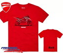 新品 ドゥカティ メンズ ムルティストラーダ V4 T シャツ レッド 98770446 NEW DUCATI MEN'S MULTISTRADA V4 T-S...