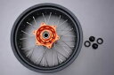 オレンジ スーパーモト スポーク リム / リア ホイール GASGAS EC 350 F 2024-X 5