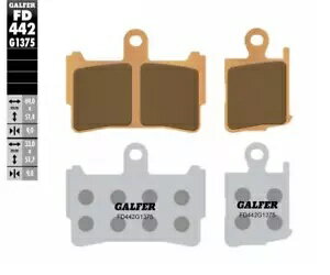 Galfer ե ֥졼 ѥå ۥ VFR 1200 FDA DCT 2010 - 2013 FD442 Galfer Front Brake Pads HONDA VFR 1200 FDA DCT 2010 - 2013 FD442