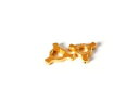 フォークプリロードアジャスター22mm。ゴールド ドゥカバイク ドゥカティ ストリートファイター 1098 2009 - 2014 Fork Preload Adjuster 22 Mm. Gold Ducabike Ducati Streetfighter 1098 2009 - 2014