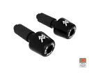 ハンドルバー キャップ キット ブラック DBK モト モリーニ セイエンメッツォ SCR 2022 - 2024用 Handlebar Cap Kit Black Dbk For Moto Morini Seiemmezzo Scr 2022 - 2024