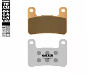 Galfer ե ֥졼 ѥå SUZUKI GSX R 750 2006 - 2010 FD325 Galfer Front B...