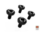 フォーク保護ネジキット ブラック DBK モト モリーニ セイエンメッツォ Str 2022 - 2024-用 Fork protection screw kit black DBK for Moto Morini Seiemmezzo Str 2022 - 2024-