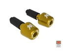 ハンドルバー キャップ キット ゴールド DBK モト モリーニ セイエンメッツォ Str 2022 - 2024用 Handlebar Cap Kit Gold Dbk For Moto Morini Seiemmezzo Str 2022 - 2024