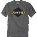 Factory Effex ユース スズキ T シャツ - チャコール - L 22-83404 Factory Effex Youth Suzuki Tee Shirt - Charcoal - Large 22-83404