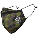 Muc-Off 再利用可能なフェイスマスク ウッドランド - 迷彩柄 - L 20273 Muc-Off Reusable Facemask Woodland - Camo - Large 20273