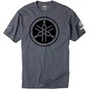 Factory Effex ヤマハ音叉 T シャツ - チャコール - 2X-Large 16-88296 Factory Effex Yamaha Tuning Fork Tee Shirt - Charcoal - 2X-Large 16-88296