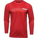 トール ユース セクター ミニマル ジャージ - レッド - XS 2912-2016 Thor Youth Sector Minimal Jersey - R...