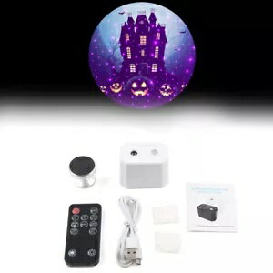 車の屋根 ハロウィン雰囲気ランプ プロジェクター インテリア装飾ライト ホワイト Car Roof Halloween Atmosphere Lamp Projector Interior Decorative Lights White