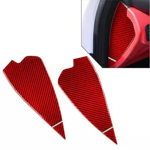 ドア衝突防止クッションカバートリム アルファロメオ ジュリア 2017-2021 レッド Door Anti-collision ..