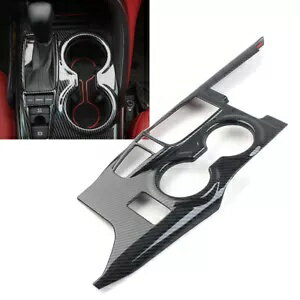 Look インナーギアシフトボックスパネルカバートリムフィットトヨタカムリ 2018-20 カーボンファイバー Look Inner Gear Shift Box Panel Cover Trim Fit Toyota Camry 2018-20 Carbon Fiber