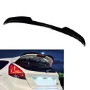 リアルーフスポイラーウィング ABS フィットフォードフィエスタ ST-Line 2008-2017 光沢ブラック Rear Roof Spoiler Wing ABS Fit Ford Fiesta ST-Line 2008-2017 Glossy Black(2)