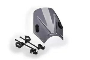 Puig Mito ꡼ եȥ饹 ǥե쥯 ⡼ BMW F800 R 2009 - 2014 Puig Mito Screen Windshield Deflector Dark Smoke BMW F800 R 2009 - 2014