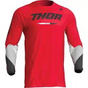 トール ユース パルス タクティック ジャージ - レッド - L 2912-2207 Thor Youth Pulse Tactic Jersey - Red...