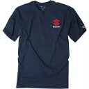 Factory Effex スズキ シャッター T シャツ - ネイビー - L 20-87404 Factory Effex Suzuki Shutter T...