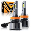 AUXBEAM H11 LED ヘッドライト電球 トヨタ ハイランダー 2011-2019 ロービーム CANBUS 用 AUXBEAM H11 LED Headlight Bulbs for Toyota Highlander 2011-2019 Low Beam CANBUS