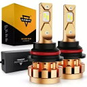 AUXBEAM 9007 LED ヘッドライト電球 Hi&Low 日産パスファインダー フロンティア 2005-2012 AUXBEAM 9007 LED Headlight Bulbs Hi&Low for Nissan Pathfinder Frontier 2005-2012