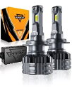 AUXBEAM F22 H7 LED ヘッドライトキット電球 シボレー マリブ 2013-2015 ハイビーム用 AUXBEAM F22 H7 LED Headlight Kit Bulbs for Chevrolet Malibu 2013-2015 High Beam