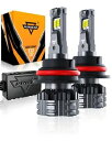 2x 9007 LED ヘッドライト電球キット Hi Lo ビーム キャンバス 日産フロンティア 2001-2022 用 2x 9007 LED Headlight Bulbs Kit Hi Lo Beam Canbus for Nissan Frontier 2001-2022