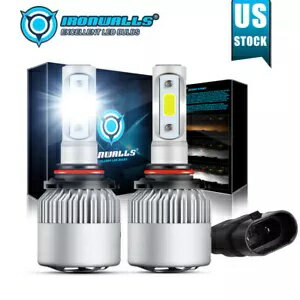 ジープ グランドチェロキー 1999-2017 9005 ハイビーム LED ヘッドライト電球 6500K ホワイト For Jeep Grand Cherokee 1999-2017 9005 High Beam LED Headlight Bulbs 6500K White