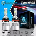 日産フロンティア 1998-2000 アイアンウォールズ 9004 HB1 LED ヘッドライトハイ/ロービーム 6000K For Nissan Frontier 1998-2000 IRONWALLS 9004 HB1 LED Headlight Hi/Low Beam 6000K