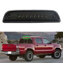 スモーク LED サード 3rd リアブレーキストップテールライトランプトヨタタコマ 1995-2023 Smoked LED Third 3rd Rear Brake Stop Tail Light Lamp For Toyota Tacoma 1995-2023(2)