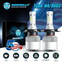 トヨタ プリウス 2001-2009 6000K 白色 LED ヘッドライト高低電球キット H4 9003 For Toyota Prius 2001-2009 6000K White LED Headlight High Low Bulbs Kit H4 9003