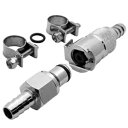 クイックディスコネクトガスホースカップリングキット 5/16 ホース 13317659120 / InSync Quick Disconnect Gas Hose Coupling Kit 5/16 Hoses 13317659120 / InSync